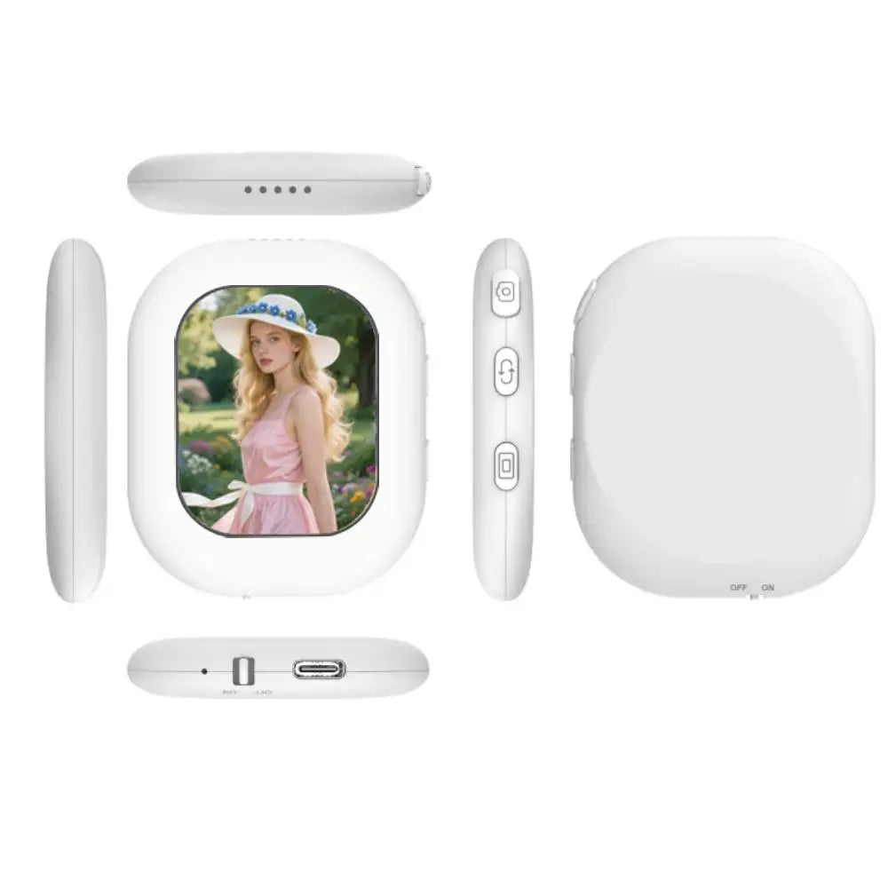 Mini Wireless Selfie Monitor Screen,Magnetic 4K Selfie Monitor Screen with Vlog Live Stream /Selfies ,For Iphone/Android