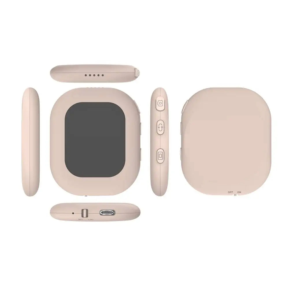 Mini Wireless Selfie Monitor Screen,Magnetic 4K Selfie Monitor Screen with Vlog Live Stream /Selfies ,For Iphone/Android