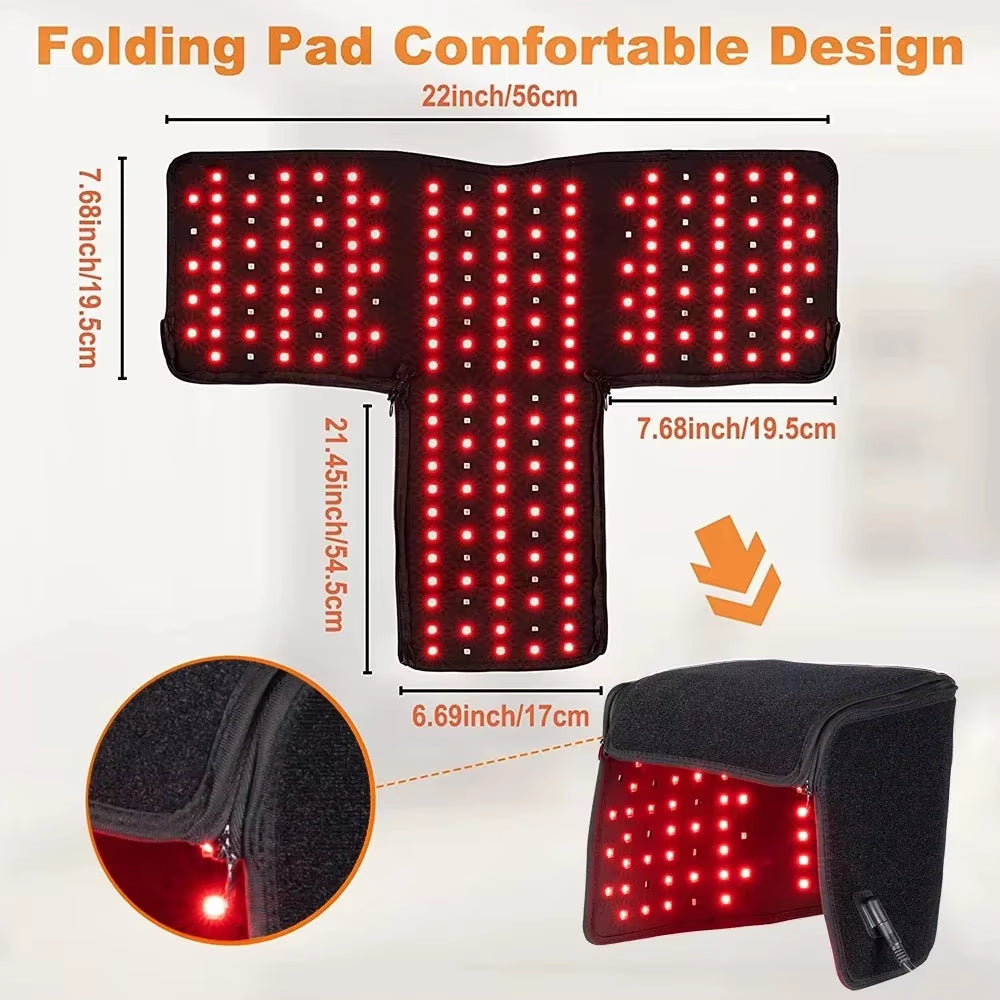 LED Red Light Therapy Hat for Hair Growth Red & Infrared Light Hair Growth Cap for Hair Loss Promote Hair Fast Regrow Care Cap