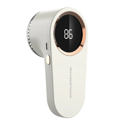 Digital Display Electric Lint Remover for Clothes - Electric Hairball Trimmer with LED Digital Display USB Charging Pellet Removes Lint from Clothes